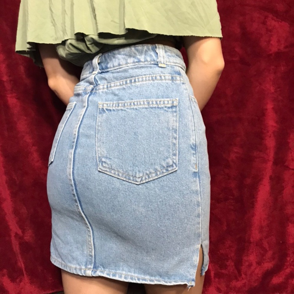 Denim Blue Women's Skirt